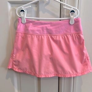 Ivivva Set the Pace skirt with built in shorts Size 10 like new